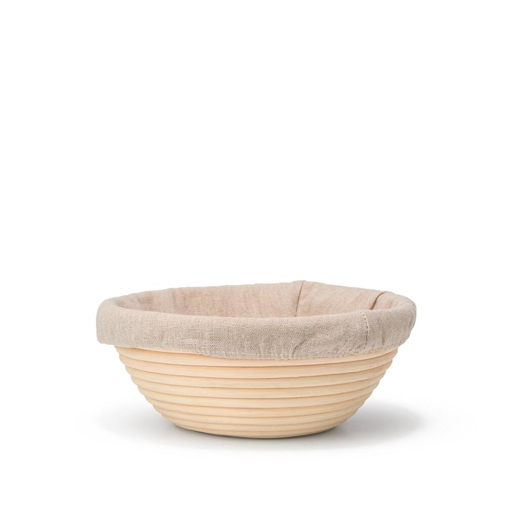 Nambe Breaking Bread Proofing Basket & Bread Mold