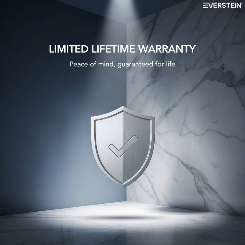 Digital Thermostatic Shower Set with Remote-Control LED Lights, Rainfall/Waterfall Combo and Massaging Jets