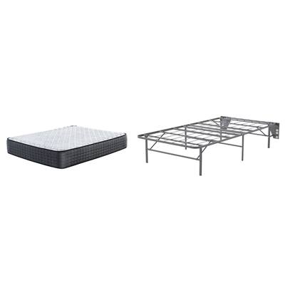 Signature Design by Ashley Limited Edition Firm Black/White 2-Piece Twin Mattress Package