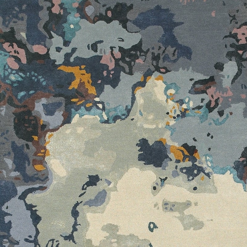 HomeRootsAbstract Industrial Rectangle Area Rug