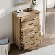 preview thumbnail 4 of 6, Farmhouse Kids Dresser with 5/6 Drawers, Wood Baby Dresser for Nursery