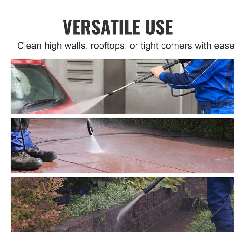 Pressure Washer Hose, For Most Brand Pressure Washers, Heavy Duty Power Washer Extension Replacement Hose