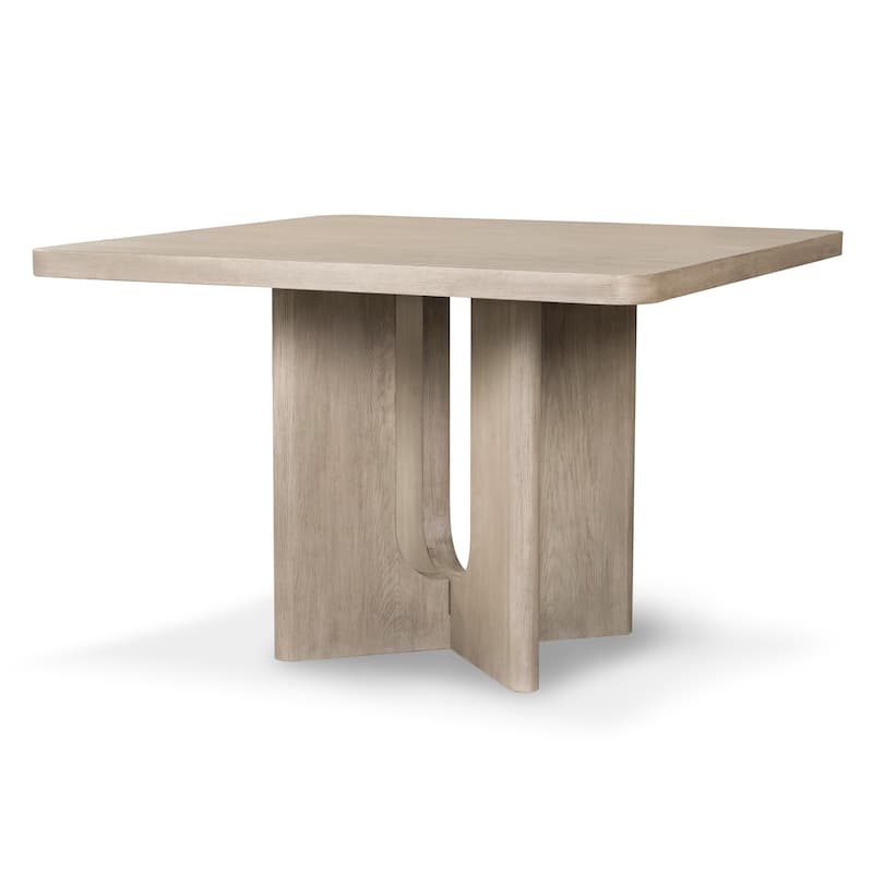 Furniture of America Piez Modern 7-Piece Wood Counter Height Square Dining Set