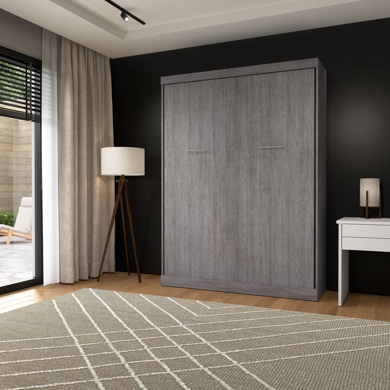 Nebula 65W Queen Murphy Bed, Space-Saving Wall Bed by Bestar