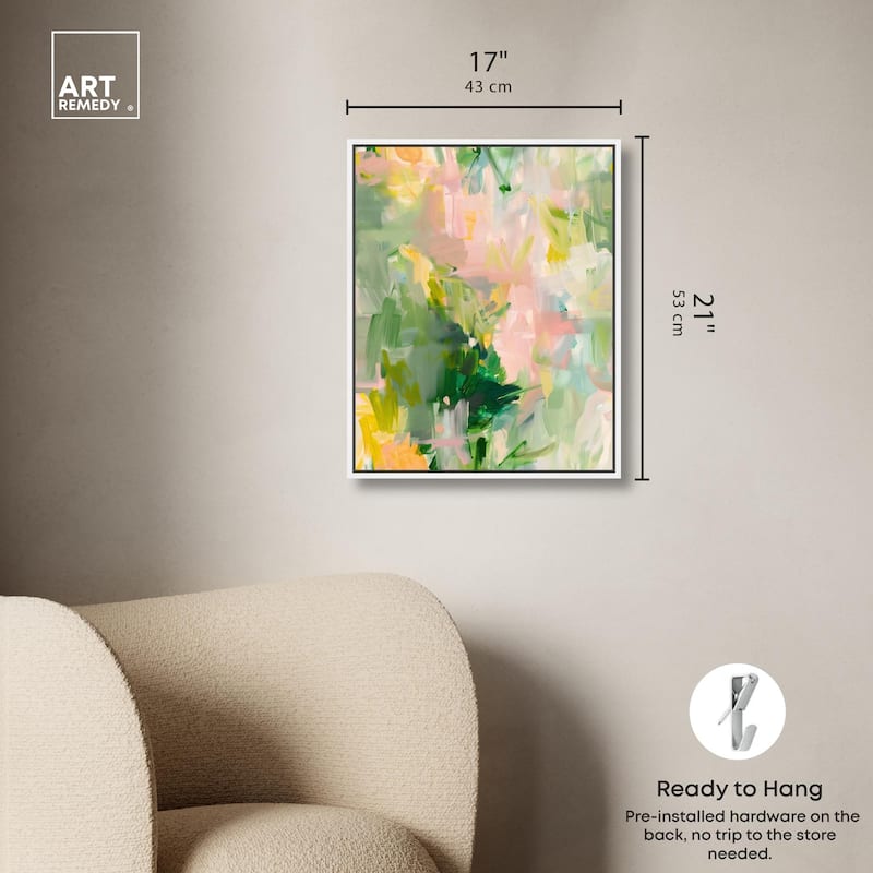Quantum Hues II Canvas by Art Remedy