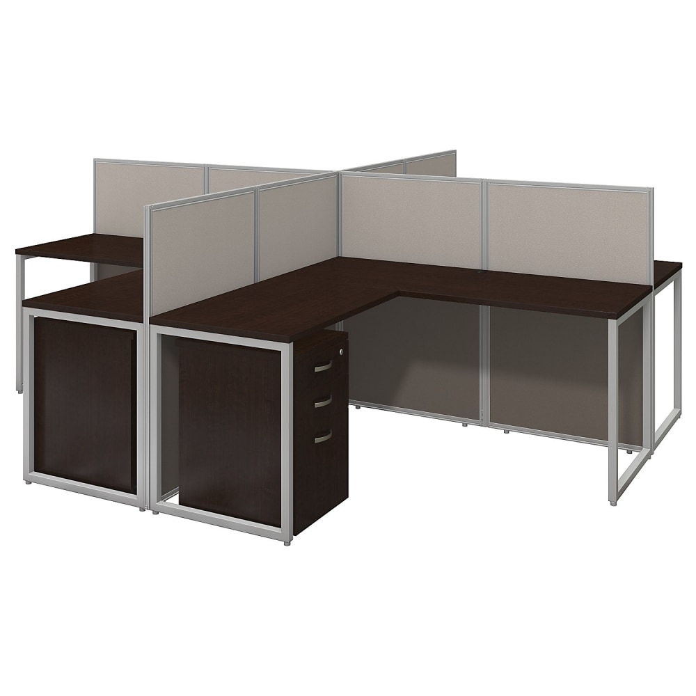 Shop 60x60 L Shape Desk Cubicles With Storage Overstock 30510107