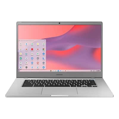 Samsung 15.6" Chromebook 4+ - Intel Celeron, 4GB RAM, 64GB eMMC (Platinum Titan)