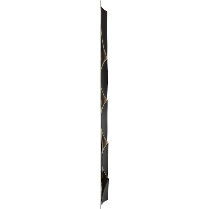 19 5/8"W x 19 5/8"H Modern Wave EnduraWall Decorative 3D Wall Panel