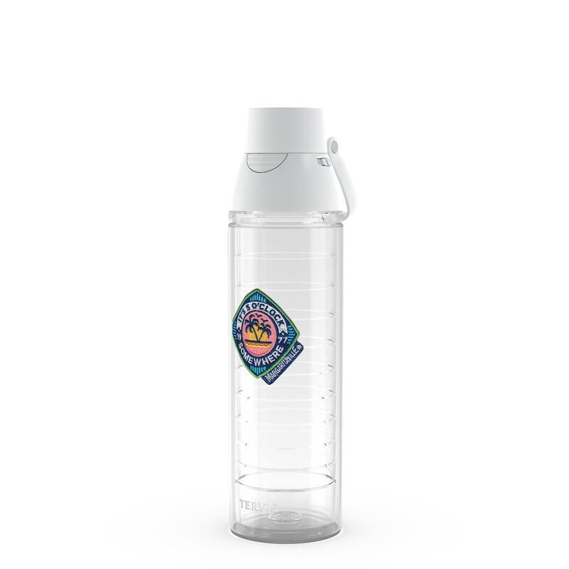 Tervis Margaritaville 5 O'Clock Palm Made in USA Double Walled Insulated Travel Tumbler, Classic