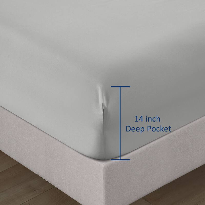 Nanshing 4-Piece Special Cooling Ultra Soft Polyester Sheet Set