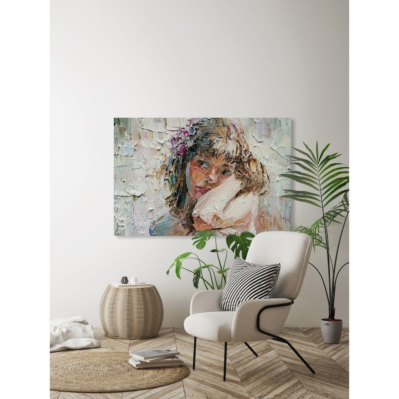 Make Things Happy Print on Wrapped Canvas