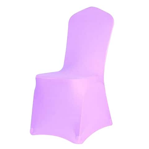 1Pcs Seat Chair Cover Elastic Universal Polyester Spandex Chair Cover For Wedding
