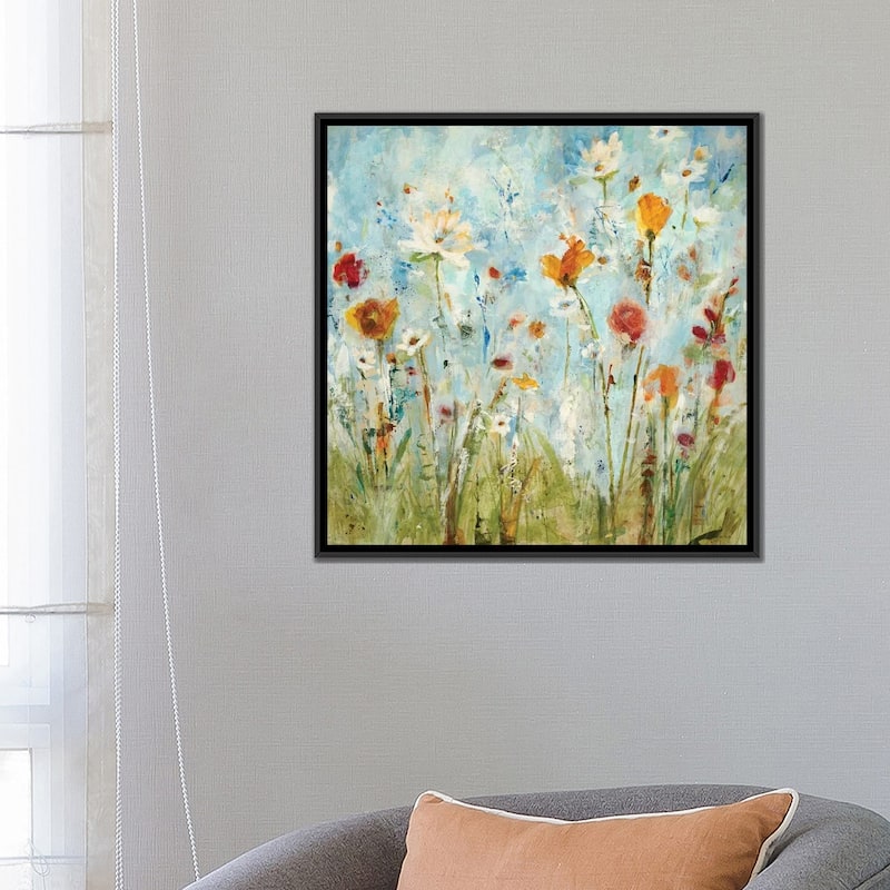 iCanvas "Jounce" by Jill Martin Framed Canvas Print