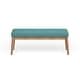 preview thumbnail 29 of 37, Saxon Mid-century Tufted Ottoman Bench by Christopher Knight Home