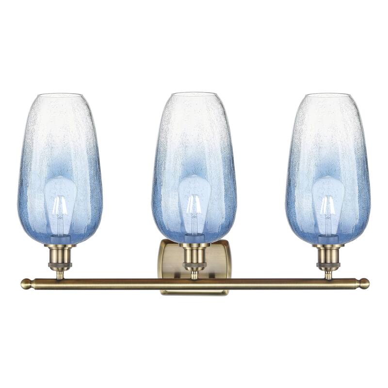 Innovations Lighting Endless Possibilities Ballston - Brookhaven Flute - 3 Light 27" Bath Vanity Light
