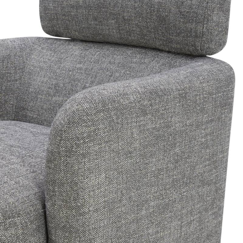 Spruce & Spring Ray Modern Swivel Accent Barrel Chairs