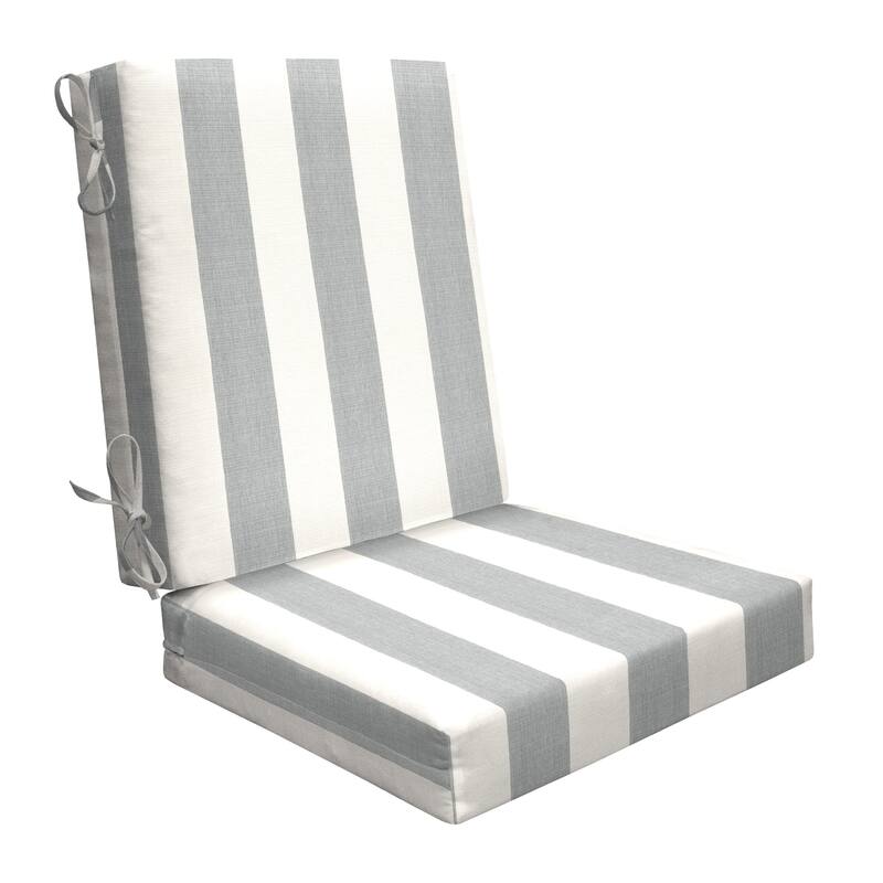 Outdoor Highback Dining Chair Cushion