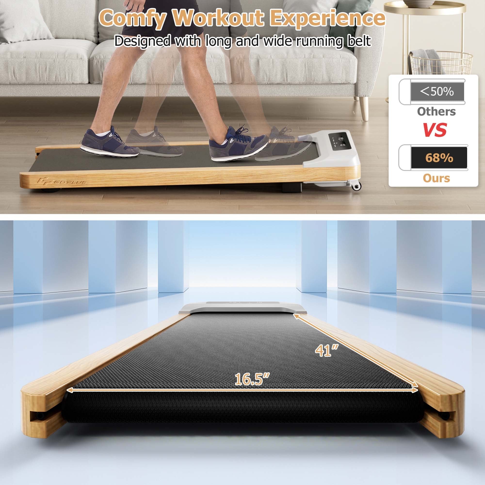 Goplus treadmill mat for hardwood floors deals