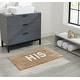 preview thumbnail 40 of 59, Jean Pierre Novelty Cotton Bath Rug - 21"x34" - "His" & "Hers"