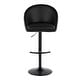 preview thumbnail 37 of 84, Porch & Den Livesey High Back Adjustable Bar Stool with Rounded T Footrest (Set of 2)