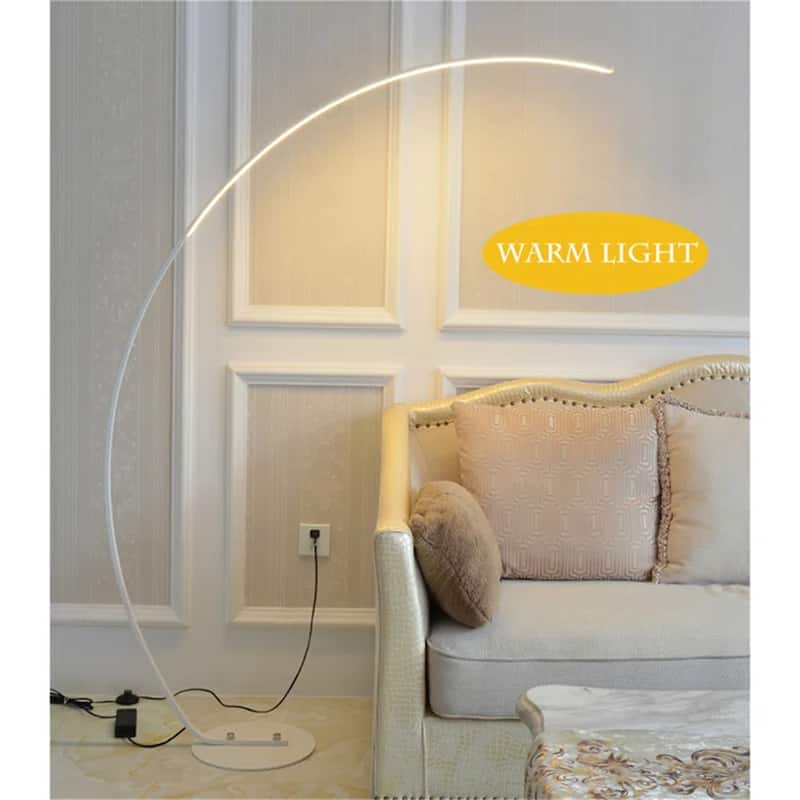 62.99 Inches Metal Arched Floor Lamp