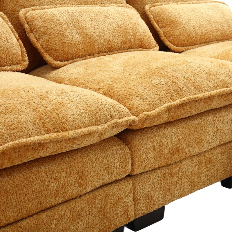 110.63" U-Shaped 6-Seater Sofa with Spacious Design