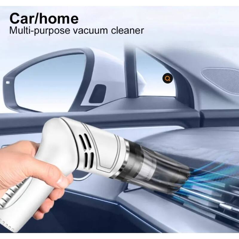 Portable Rechargeable Handheld Vacuum with High-power Motor and Multi-purpose Attachments
