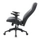 preview thumbnail 11 of 10, Maxwell High-Back Leather Adjustable Executive Office Chair - Ergonomic Swivel Desk with Stainless Steel Lift 350 lb. Limit