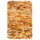 preview thumbnail 30 of 135, SAFAVIEH Handmade Rio Shag Chihoko 3.5-inch Extra Thick Decorative Rug 3' x 5' - Gold/Multi