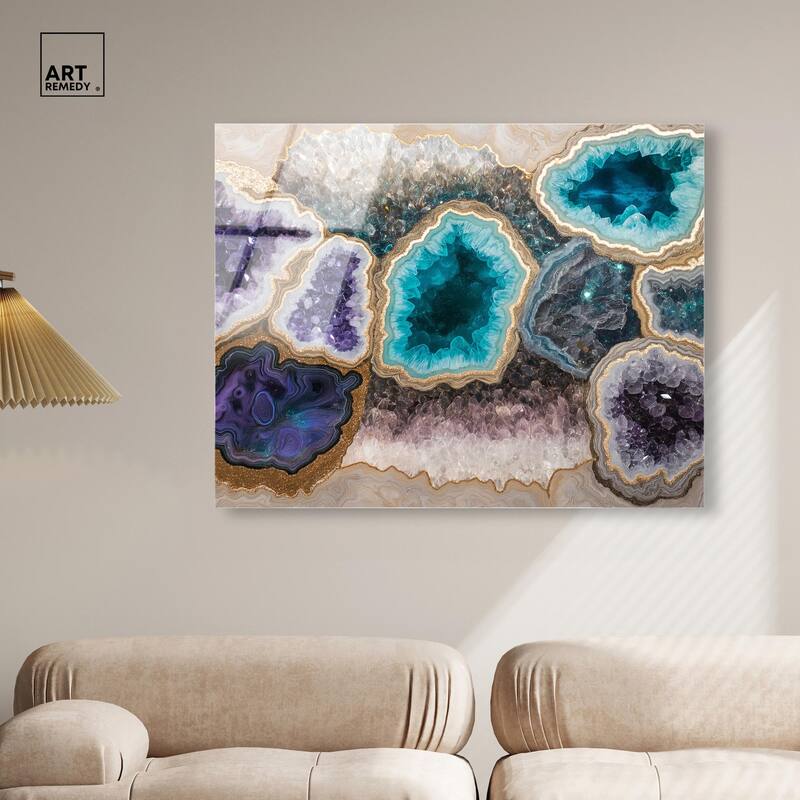Mineral Multiverse Acrylic by Art Remedy, Ready to Hang