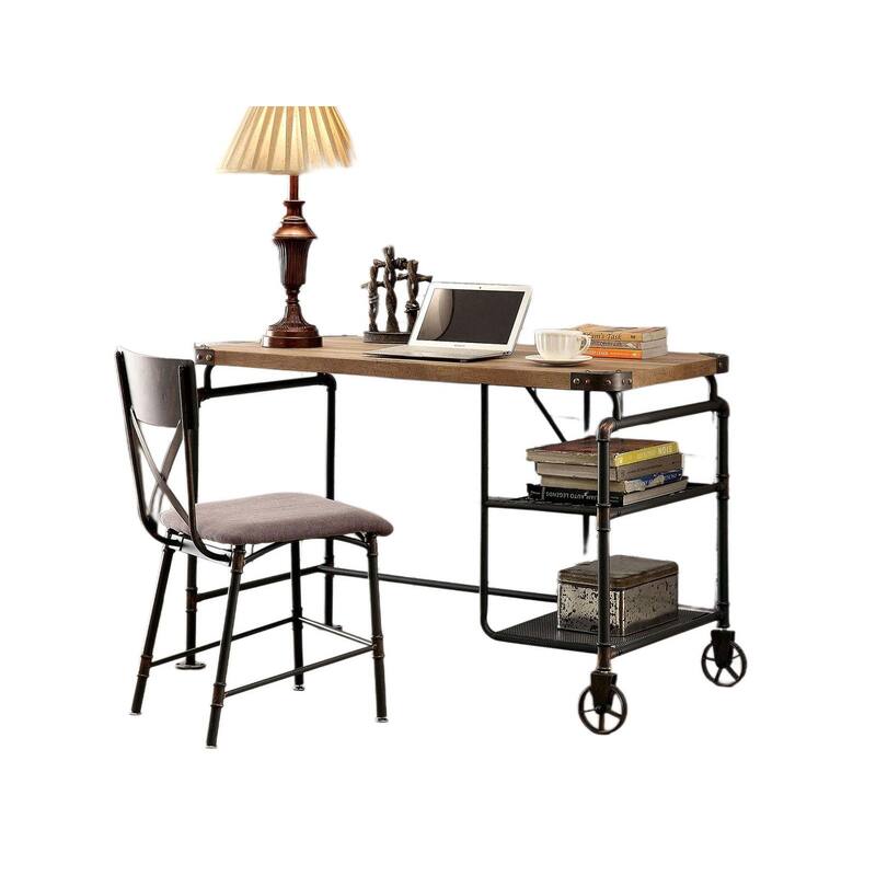 Adiustable Standing Desk, Overbed bedside desk with Flip Desktop and 4 Wheels, Height & Angle Adjustable Rolling Laptop table