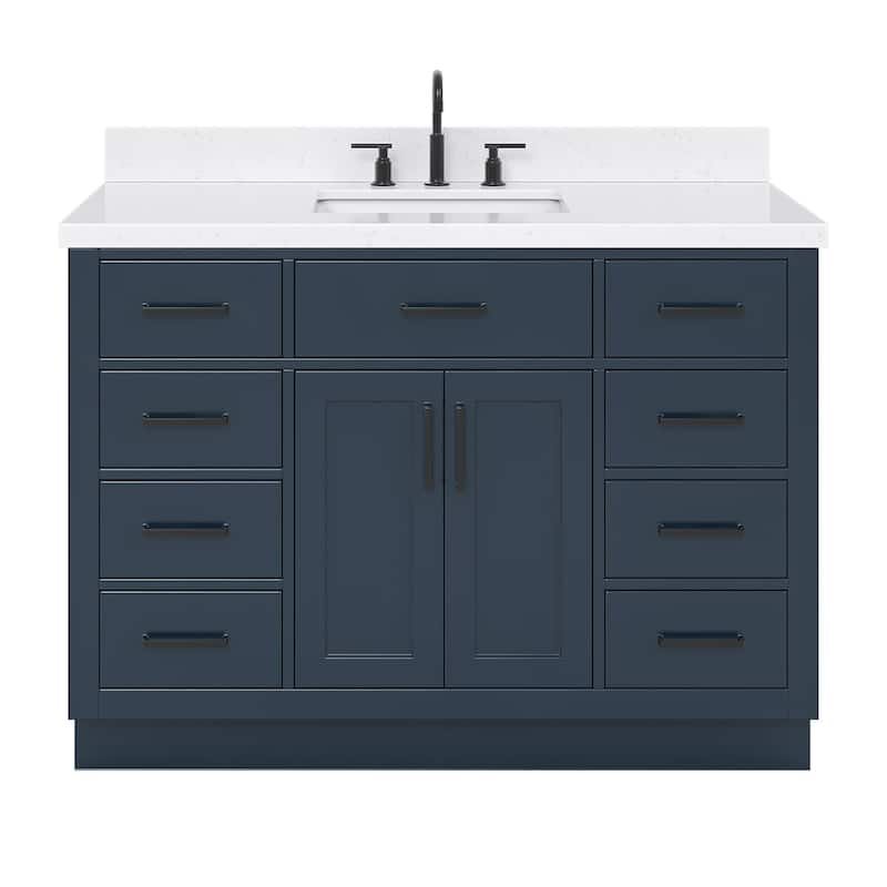 Ariel T048SCQRVO Hepburn 48" Free Standing Single Basin Vanity Set