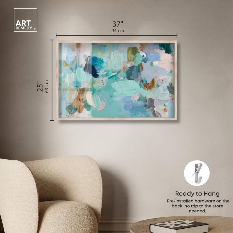 Layers of Feeling II Shadowbox by Art Remedy