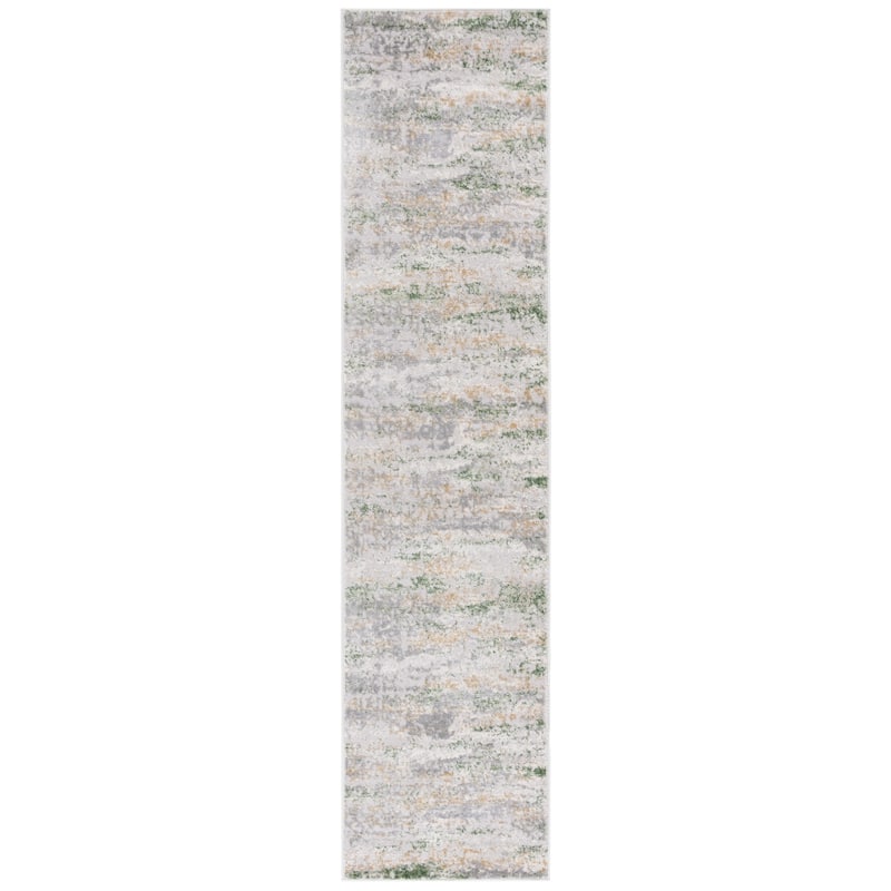 SAFAVIEH Palma Zinca Oriental Rug - 2'2" x 9' Runner - Beige/Green