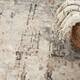 Nourison Concerto Modern Abstract Distressed Grey/Beige Area Rug