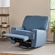 preview thumbnail 2 of 12, Crockett Traditional Glider Recliner with Swivel by Christopher Knight Home