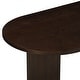 preview thumbnail 19 of 22, Christopher Knight Home - Eleanor Modern Style Oval Rubberwood Dining Table - 88" W x 40" D x 30" H