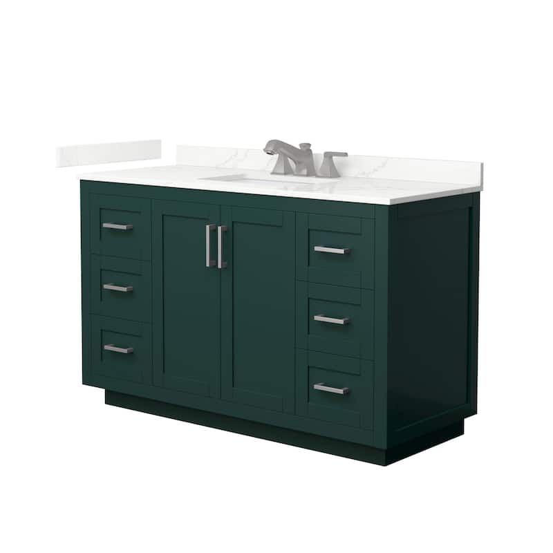 Wyndham Collection WCF292954S-QTZ-US3MXX Miranda 54" Free Standing