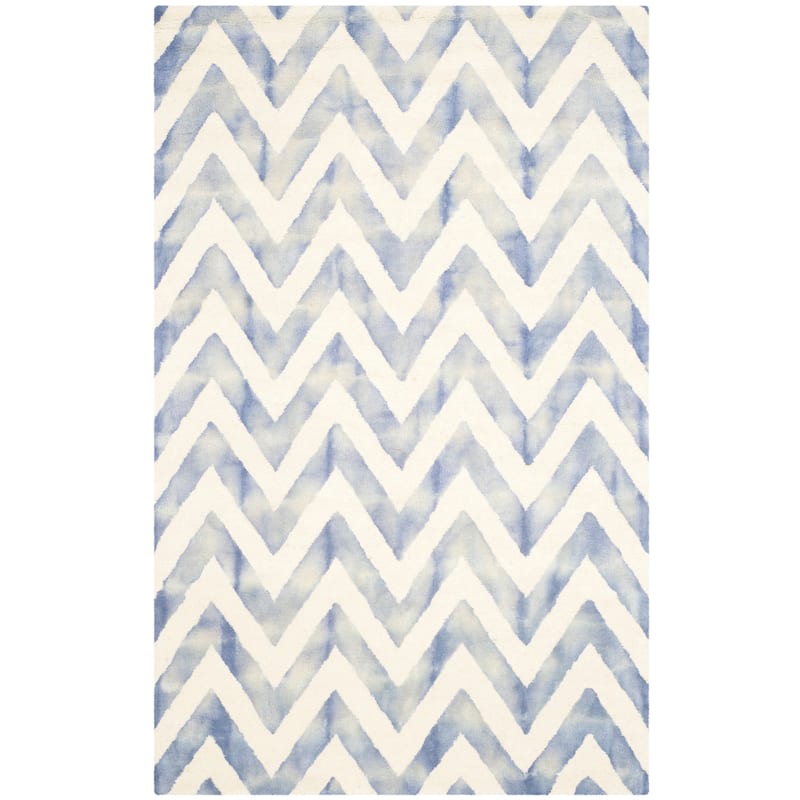SAFAVIEH Dip Dye Erkhild Hand-tufted Wool Chevron Area Rug