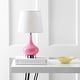 preview thumbnail 4 of 3, SAFAVIEH Kids Lighting 18-inch Amy Pink Mini Table Lamp - 9"x9"x17.5" - 9" x 9" x 17.5"