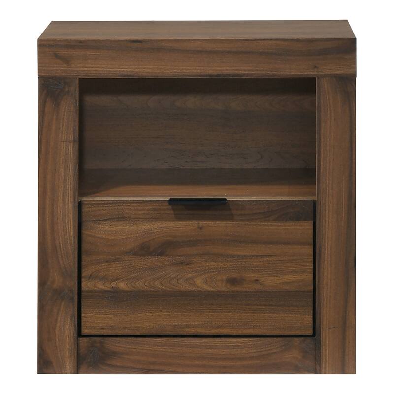 Furniture of America Merro Modern 4-Piece Solid Wood Bedroom Set