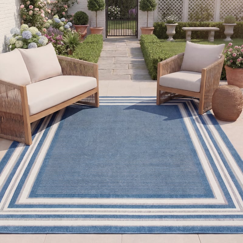 SAFAVIEH Cabana Pratima Indoor/Outdoor Waterproof Patio Backyard Rug