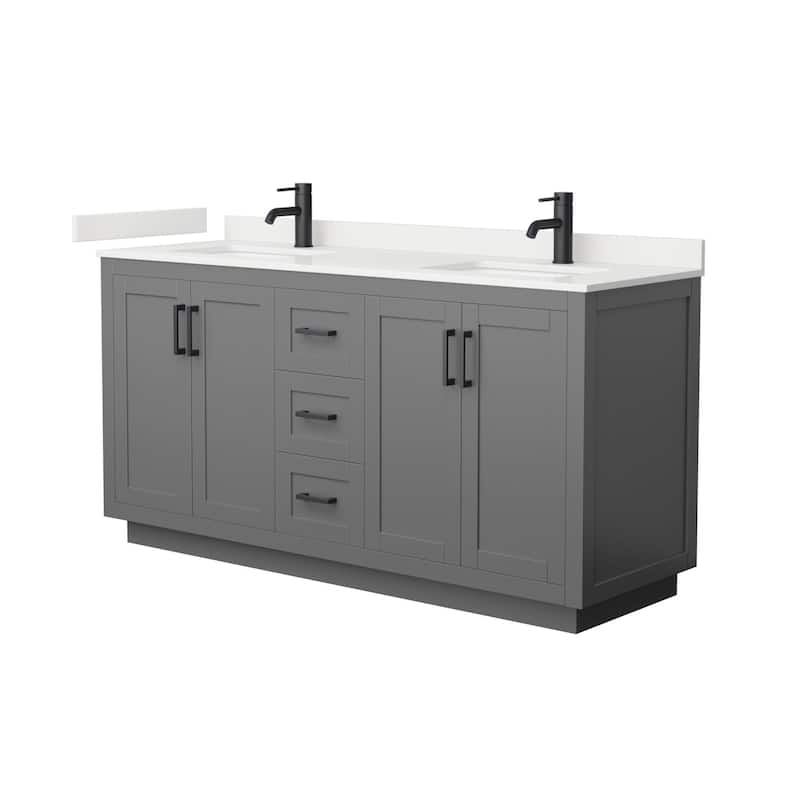 Wyndham Collection WCF292966D-QTZ-UNSMXX Miranda 66" Free Standing