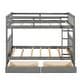 preview thumbnail 8 of 16, American Classic Traditional Style Twin-over-Twin Bunk Bed with Ladders and Two Storage Drawers