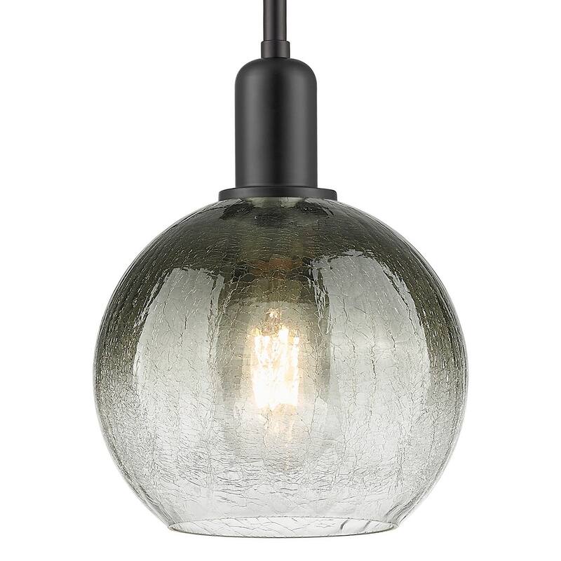 Innovations Lighting 716-1S-G483-8SL Brookhaven Globe 8" Wide Mini - Matte Black