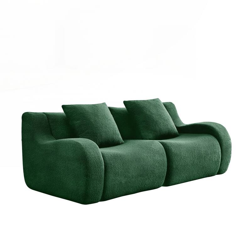 Boneless Sofa,No Assembly Required Streamlined Design