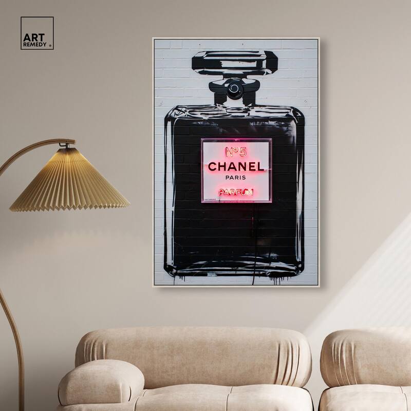 Parisian Perfume II Canvas by Art Remedy