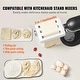 preview thumbnail 10 of 19, Pasta Attachment for KitchenAid Stand Mixer, Stainless Steel Pasta Roller Cutter Set Including Pasta Sheet Roller