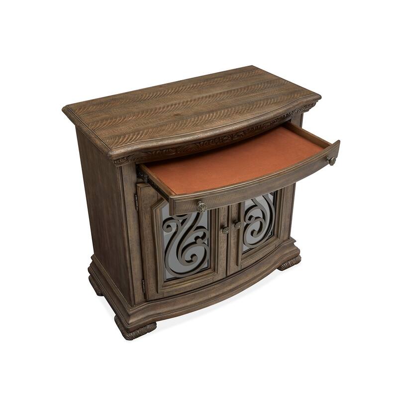 Magnussen Home Durango Willadeene Brown Bachelor Chest