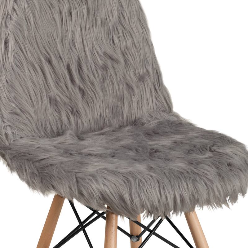 Shaggy Dog Accent Chair - Dorm Chair